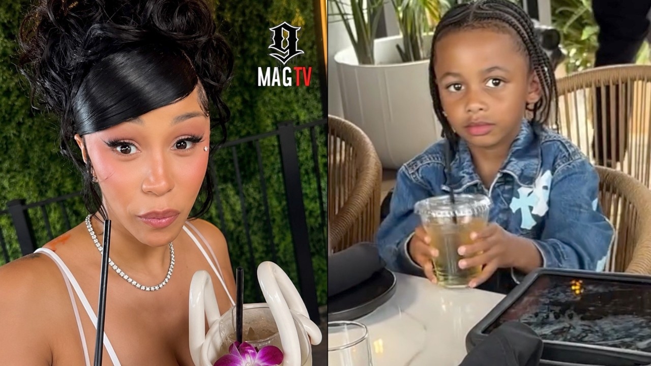 Cardi B Takes Son Wave Out For Lunch After His Pre K-Graduation!