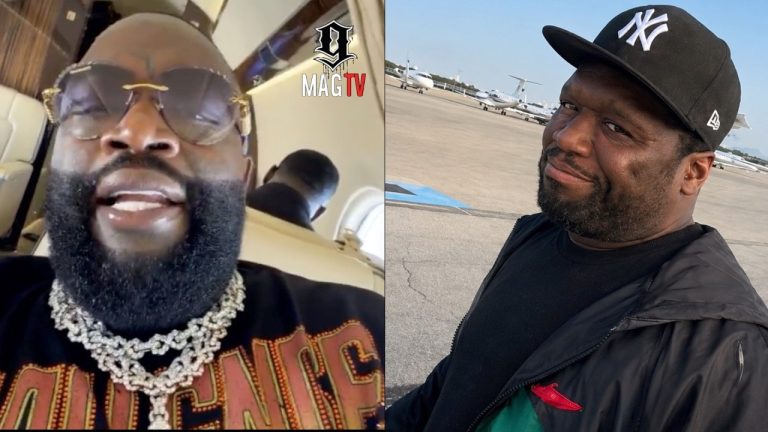 "Where Dat Starlink At" Rick Ross Pops Off On 50 Cent After $700K Jet Internet Upgrade! 