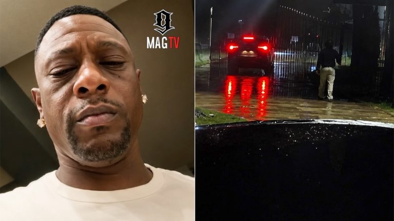 "Crazy Bish" Boosie Confronts Female Stalker Who Returns To His Mansion Wit NO Clothes On!