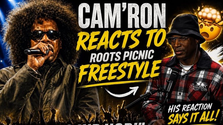 Camron Not FEELING Jay-Z's Roots Picnic Freestyle
