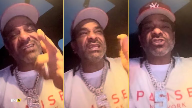 Jim Jones Previews New 50 Cent Diss Song With Fabolous "This Chubby Man Thinks He NY King"
