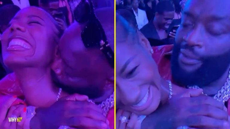 Rick Ross Gets Rejected Trying To Kiss His Girlfriend At BET Awards 'Rozay Still Can't Get A Kiss'