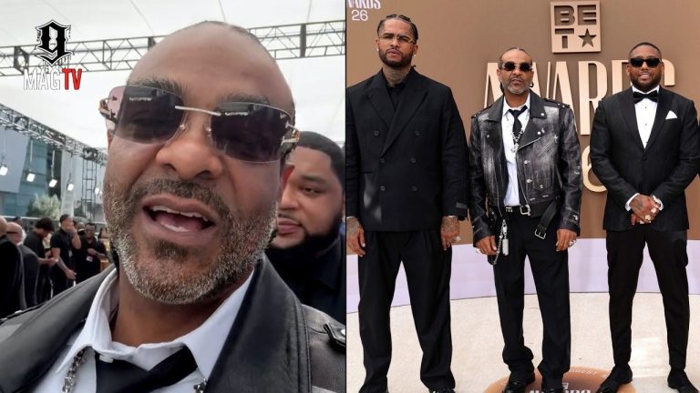 Jim Jones Breaks Down His Drip While Unbothered By Max B At The BET Awards! 