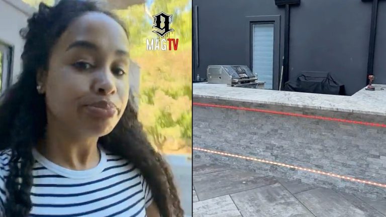 DreamDoll's Shows Off Her Outdoor Dream Kitchen Ahead Of Fourth Of July Holiday! 