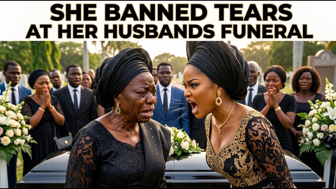SHE THREW PEOPLE OUT OF HER HUSBAND'S FUNERAL FOR CRYING... THEN HIS MOTHER SPAT INTO THE GRAVE!