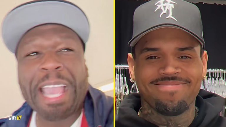 50 Cent Reacts To Chris Brown Becoming The Best Selling Male R&B Artist 'You Can't Stop God's Plan'