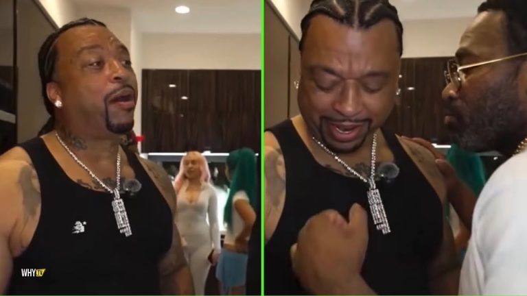 Adrien Broner Tries To Test Big Meech Gangsta By Panching Him, Meechs Reaction Was Solid & Gangsta