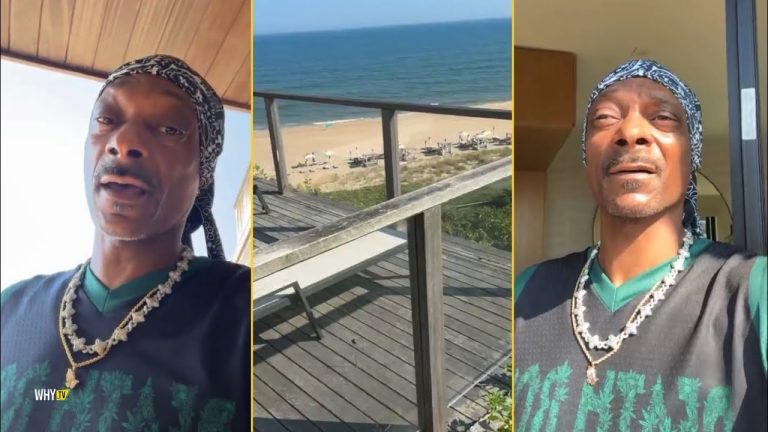 Snoop Dogg Blasting Mary J Blige & Celebrates 4th Of July In His New Mansion God Bless America 