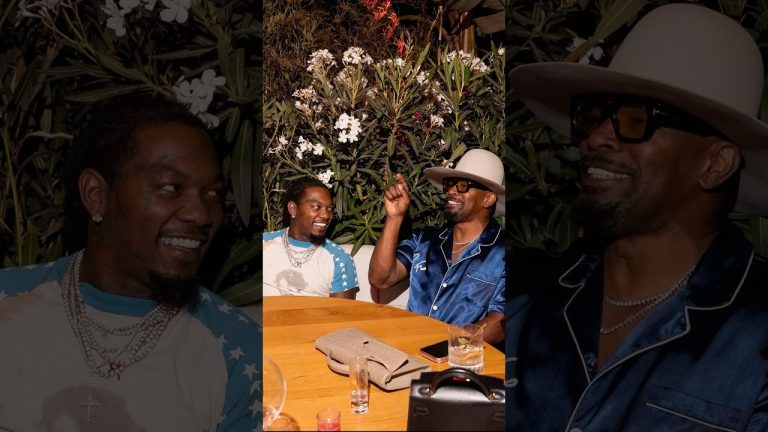 Dinner Conversations  Jamie Foxx & Offset