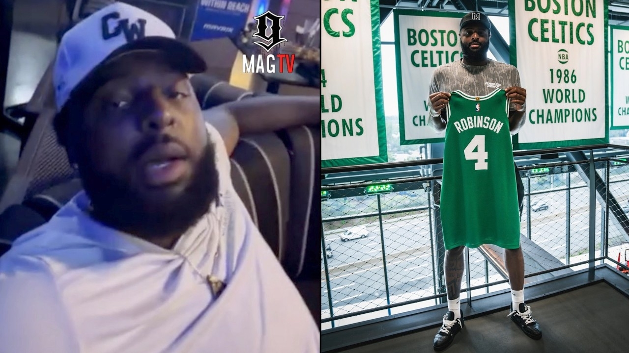 Former Knick Mitchell Robinson Speaks On Twitter BEEF With Celtics Fans!