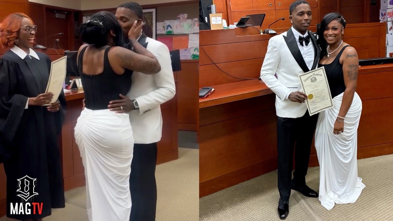 Trapboy Freddy Marries Kayla In Beautiful Courthouse Wedding!