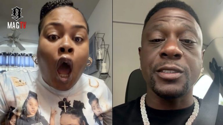 "We Neva Got Child Support" Boosie "BM" Rachael Flashes Out While Defending Daughter Toriana! 