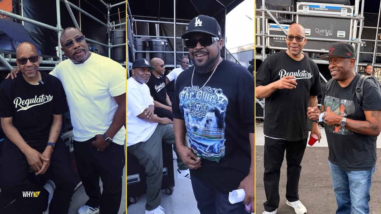 Warren G, Scarface, Ice Cube And WC Linked Up In LA West Coast Kings On The Same Place