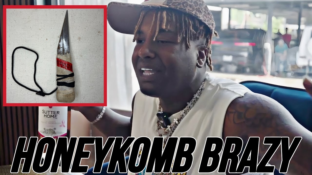 HoneyKomb Brazy shows us how to make 10 prison knives from 1 metal chair