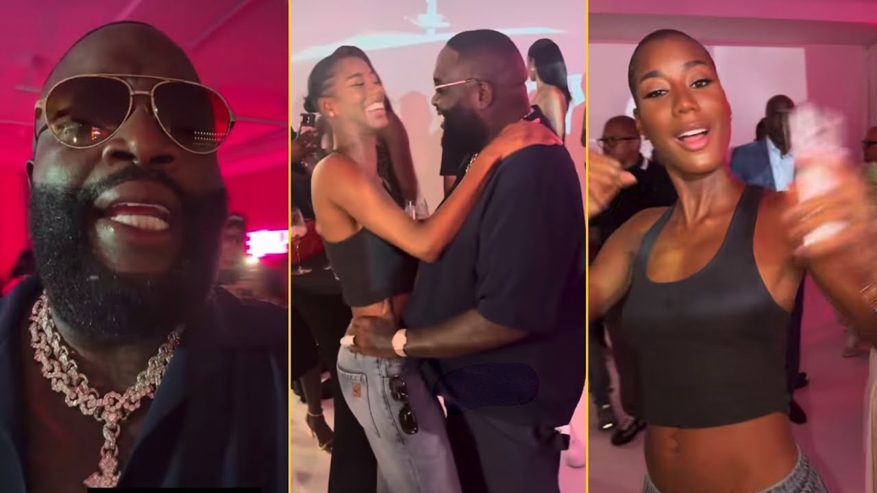 Rick Ross Finally Dancing With His New Girlfriend At His New Album Release Party In Miami