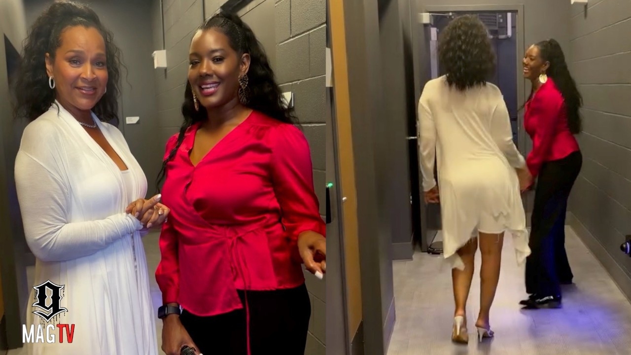 "Kisha & Diamond" LisaRaye Meets "Belly" Actress Taral Hicks For The 1st Time!