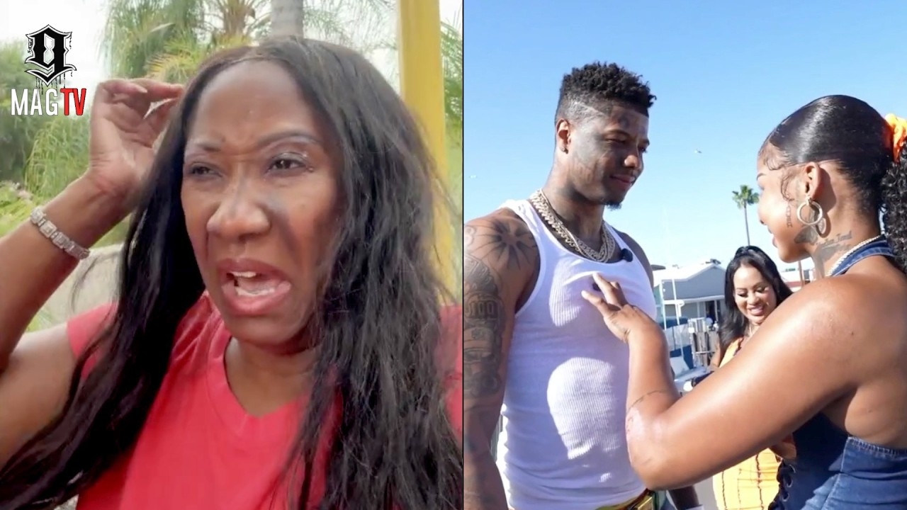Blueface Mom Karlissa Reacts To His Face Off With Chrisean Rock On A Yacht!