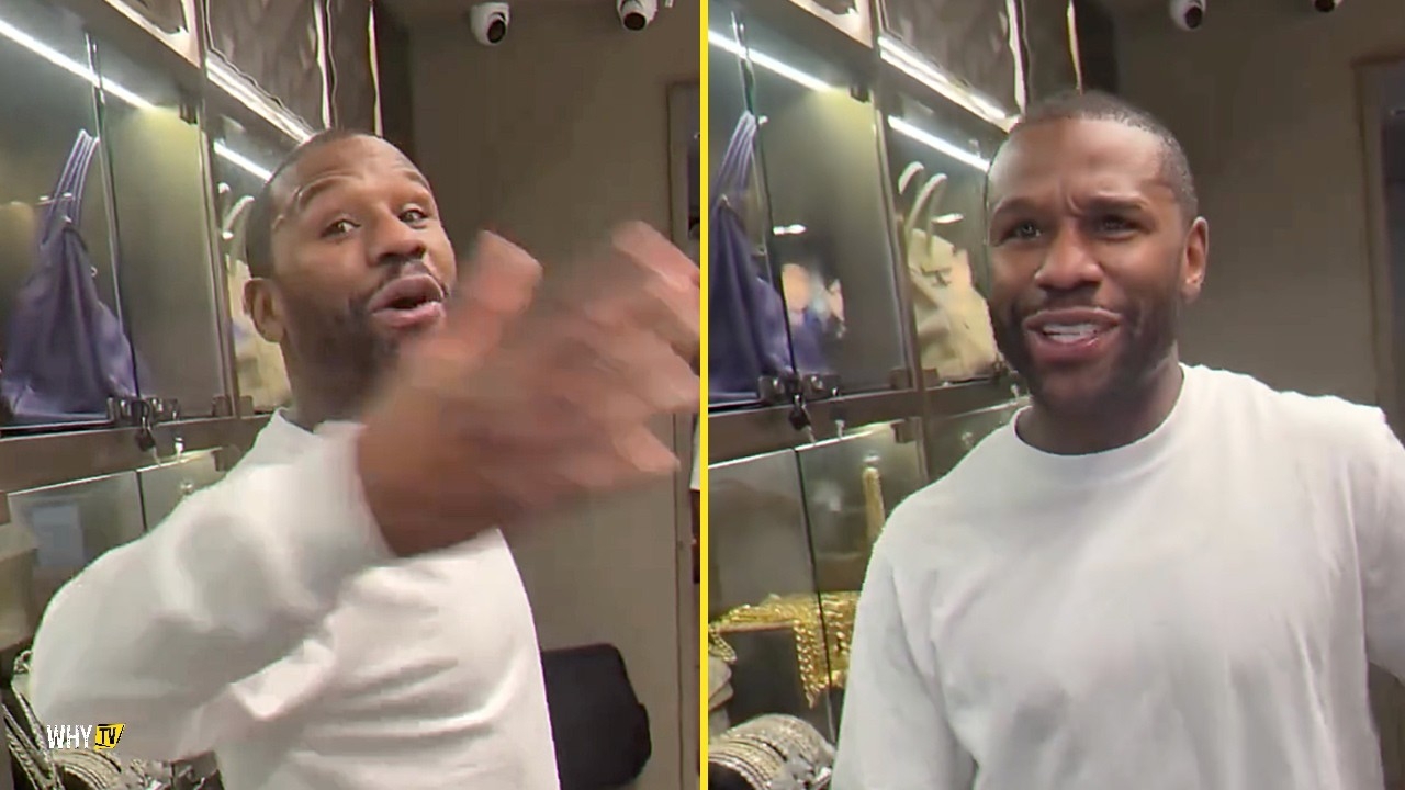 Floyd Mayweather Proves He Ain't Broke And Drops $10 Million Dollar On Some New Jewelry
