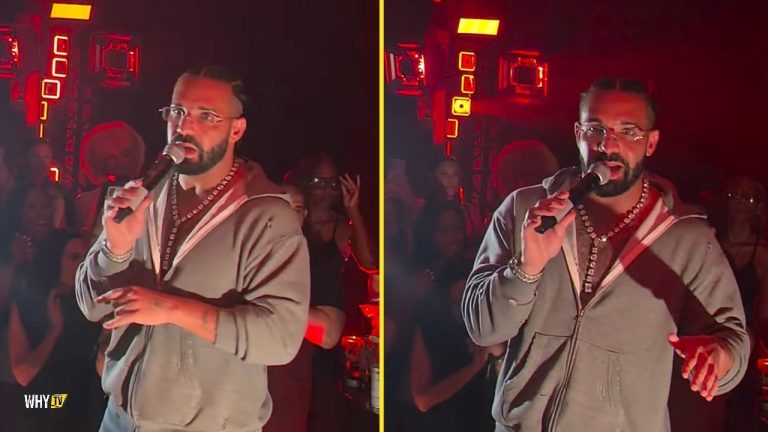 Drake Pulls Up In New Jersey And Steals The Show With His Special Speech 'Drake Doing Masterclass'