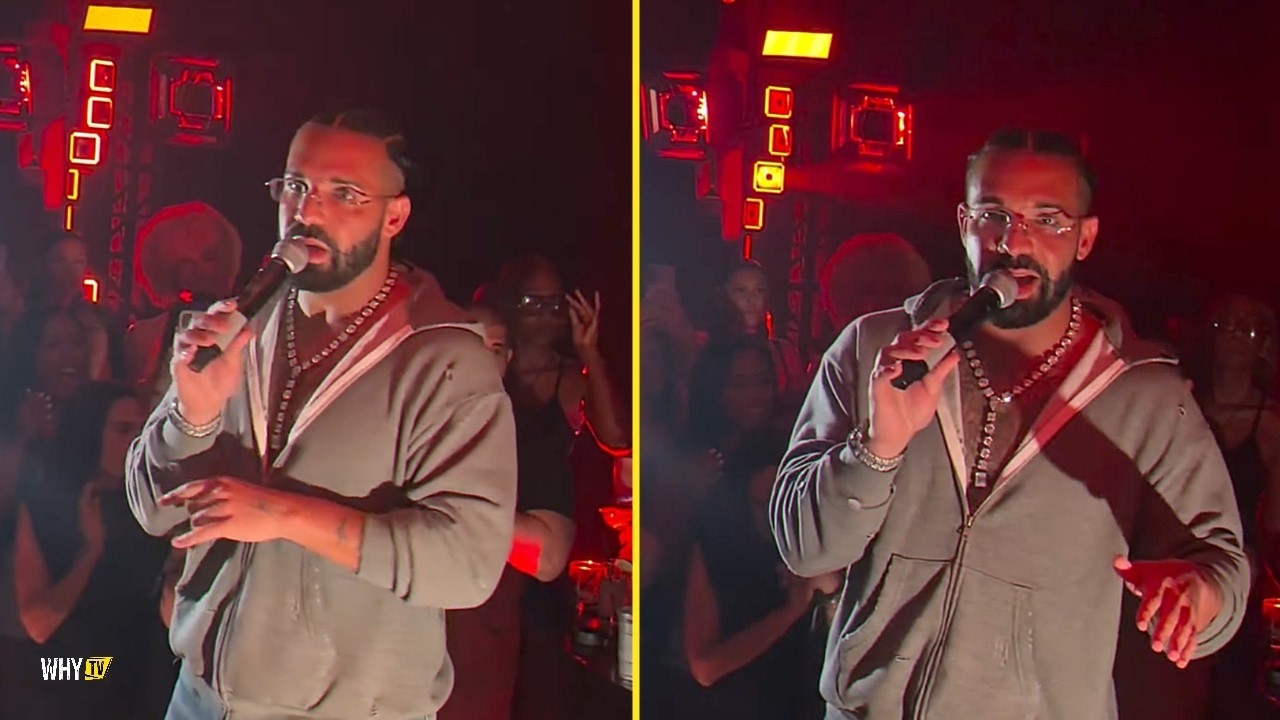 Drake Pulls Up In New Jersey And Steals The Show With His Special Speech 'Drake Doing Masterclass'