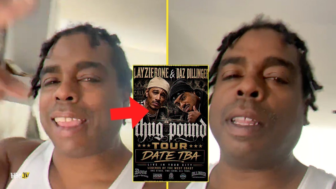 Daz Dillinger Announces New Collab Tour With Layzie Bone Of Bone Thugs 'Thug Pound Dogg Bone Tour!'